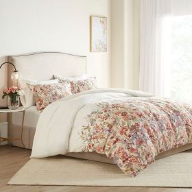 3 Piece Cotton Printed Duvet Cover Set