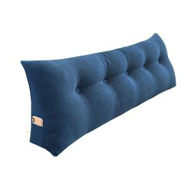 Blue Triangular Wedge Bed Pillow