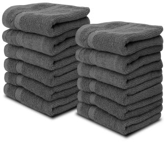 Set of 12 Pcs Egyptian Cotton Highly Absorbent Face Towels