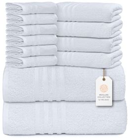 12 Piece Bath Towel Set