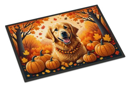 Golden Retriever Fall Doormat