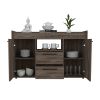 Lyon Sideboard, Two Drawers, Double Door Cabinets