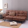 Convertible Memory Foam Futon Couch Bed PUCH