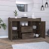 Lyon Sideboard, Two Drawers, Double Door Cabinets