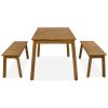 Acacia Wood Table  Dining Set